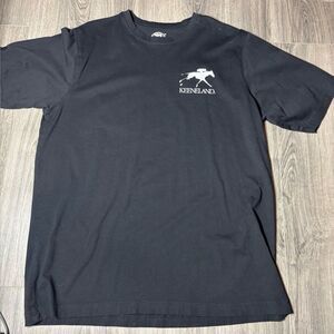Keenland Lexington Kentucky Men’s Black Graphic Tee Shirt Size Large EPC